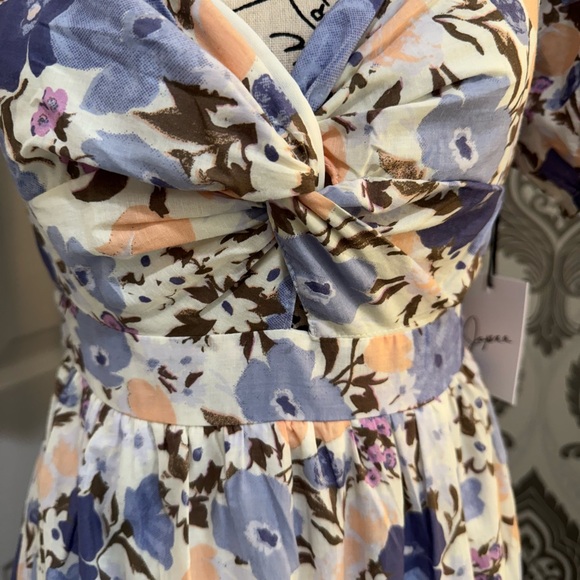 Floral Puff Sleeve Maxi Dress size XS - Picture 7 of 7